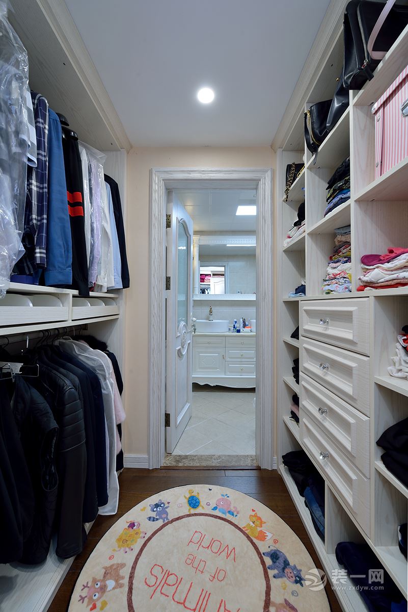 宁波30款衣帽间设计效果图 不同风格装扮你的少女心    卧室和衣帽间